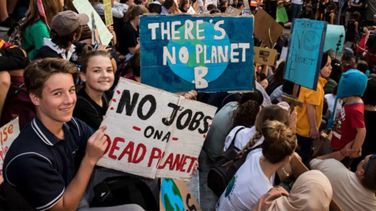 Christian Students Uniting Join Strike For Climate