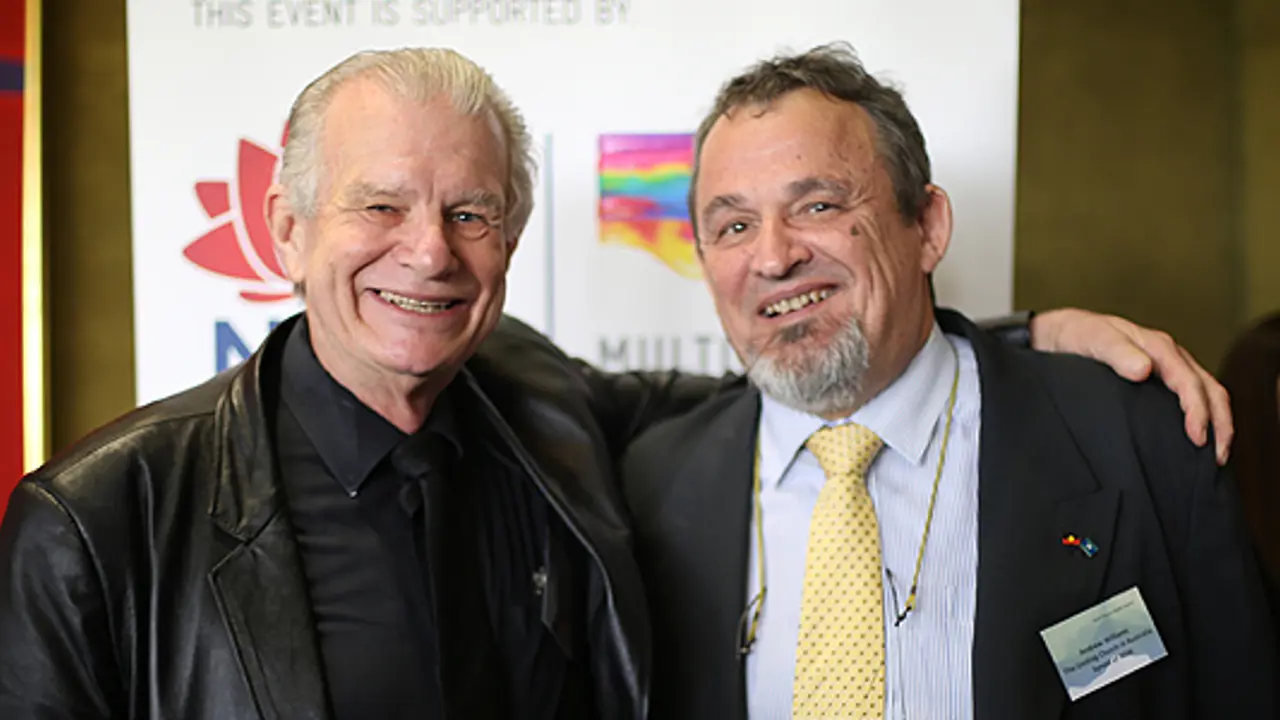 Rev Bill Crews honoured as Human Rights Award winner