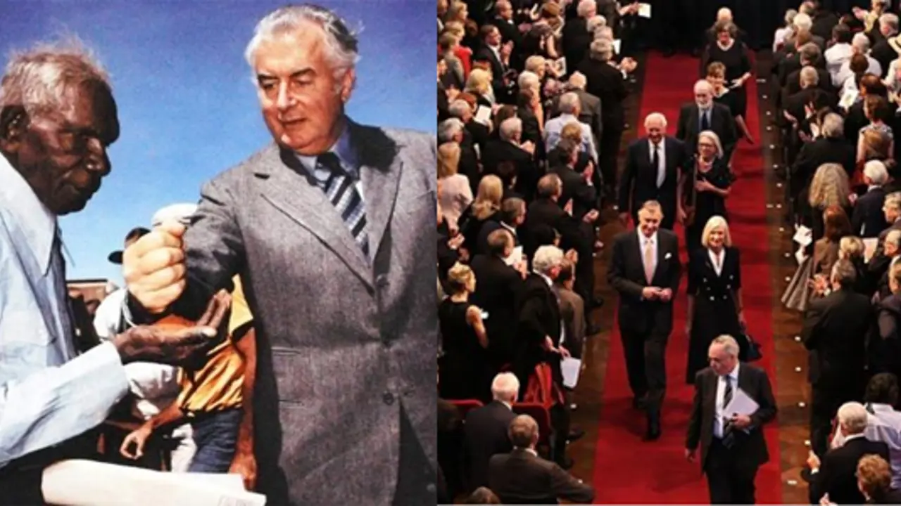 Thousands honour Gough Whitlam