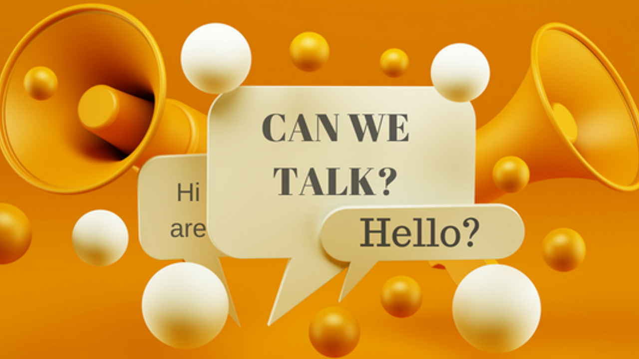 We need to talk