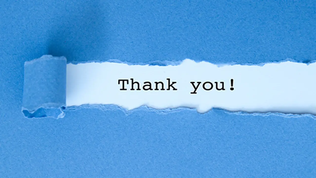 An attitude of gratitude