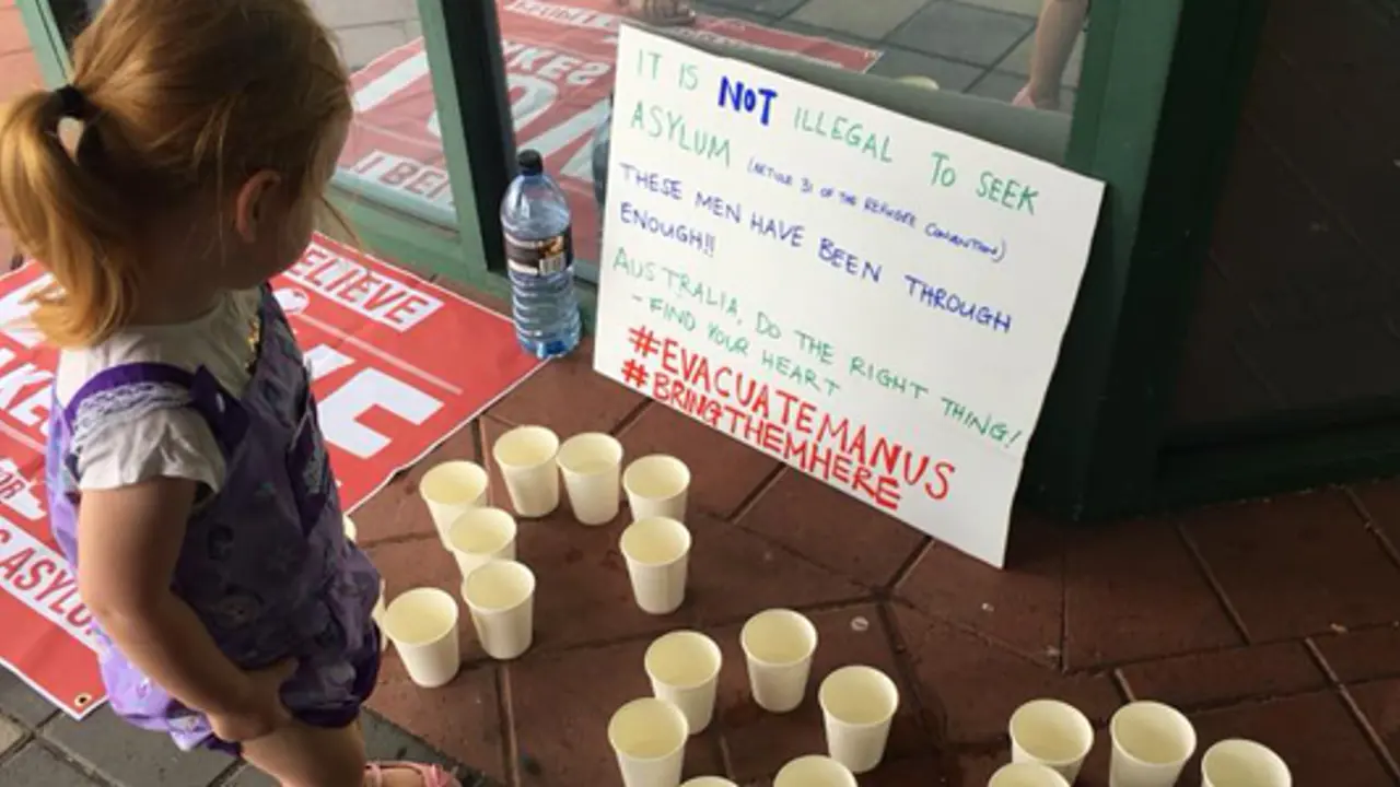 Love Makes A Way Begin Week of Vigils for Asylum Seekers on Manus Island