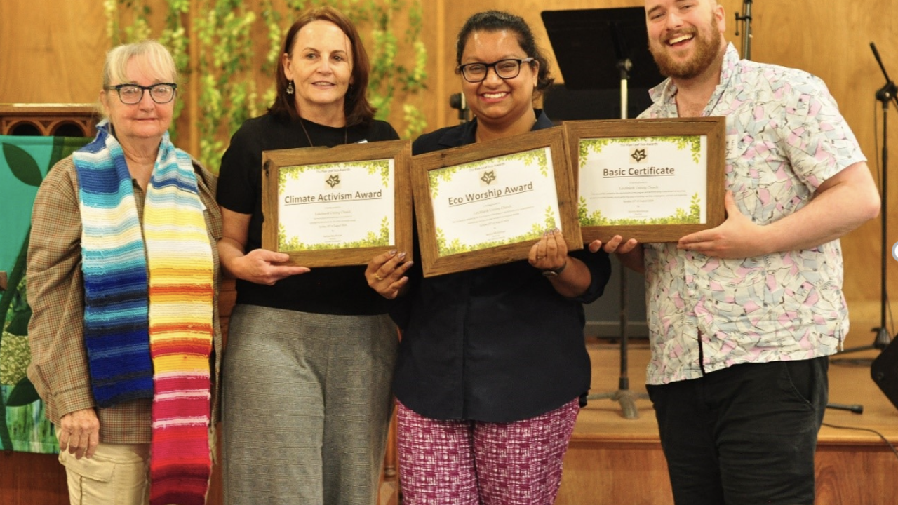 Leichhardt Uniting Church awarded for climate action