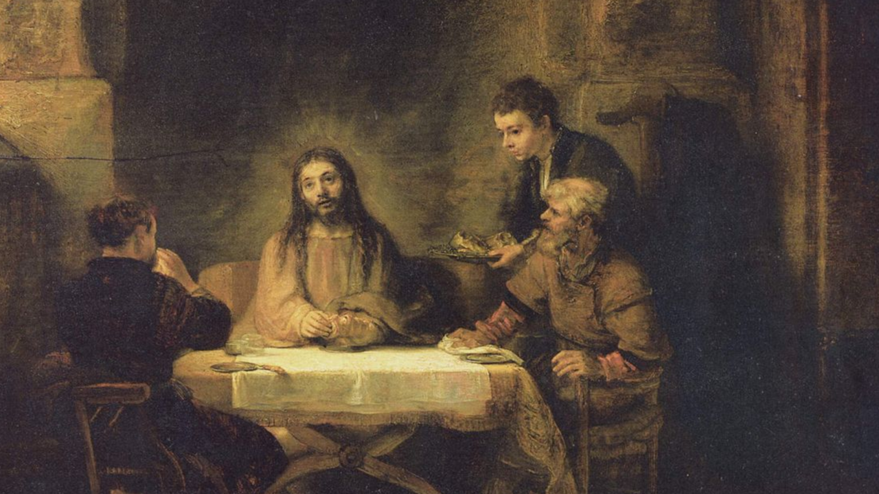 Rembrandt’s Emmaus: Luke 24:13-35, Easter Week 3