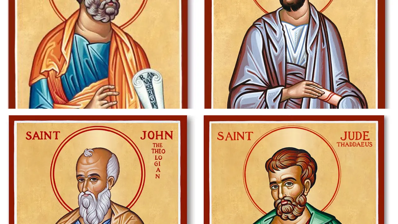 What do we know about who wrote the letters in the name of the apostles?