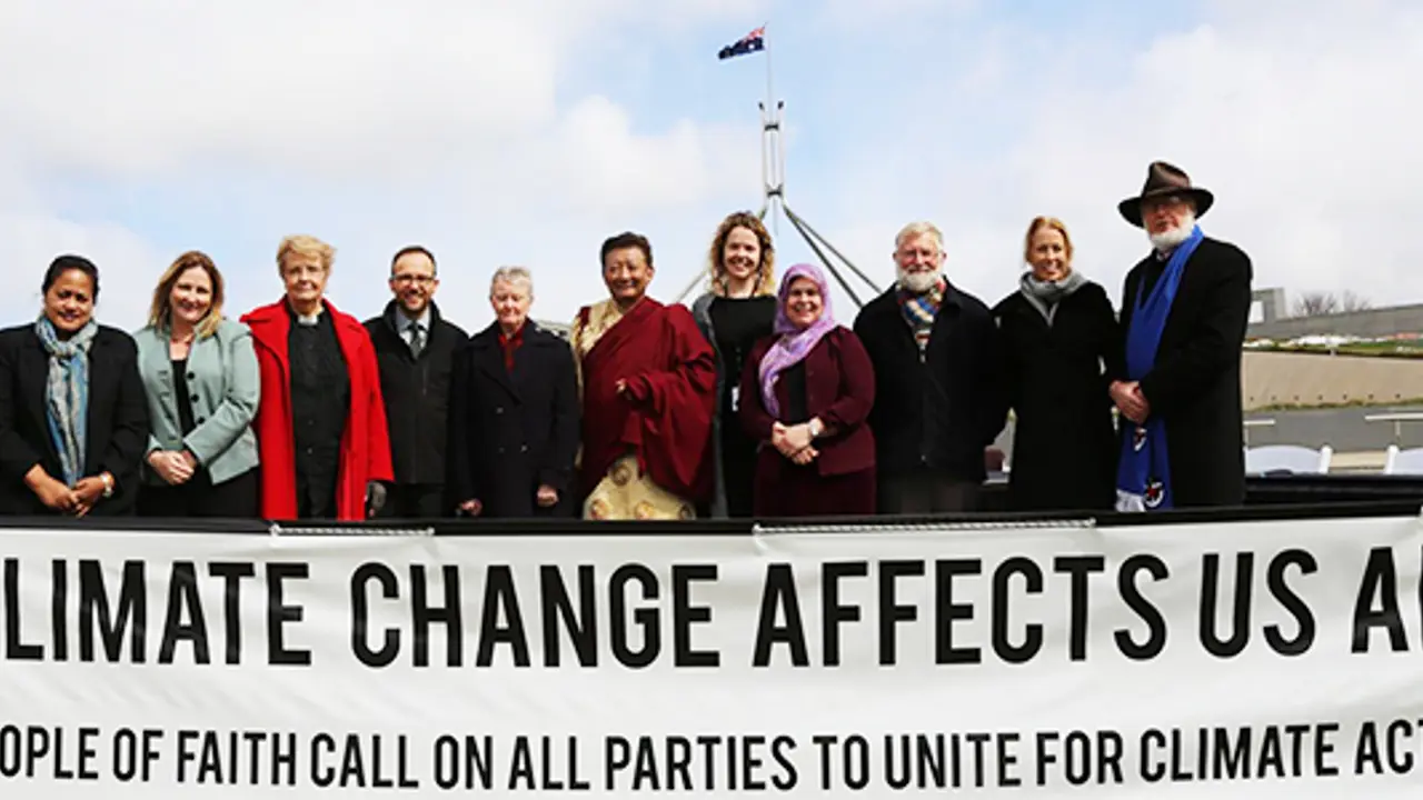 Faith leaders rally for climate action