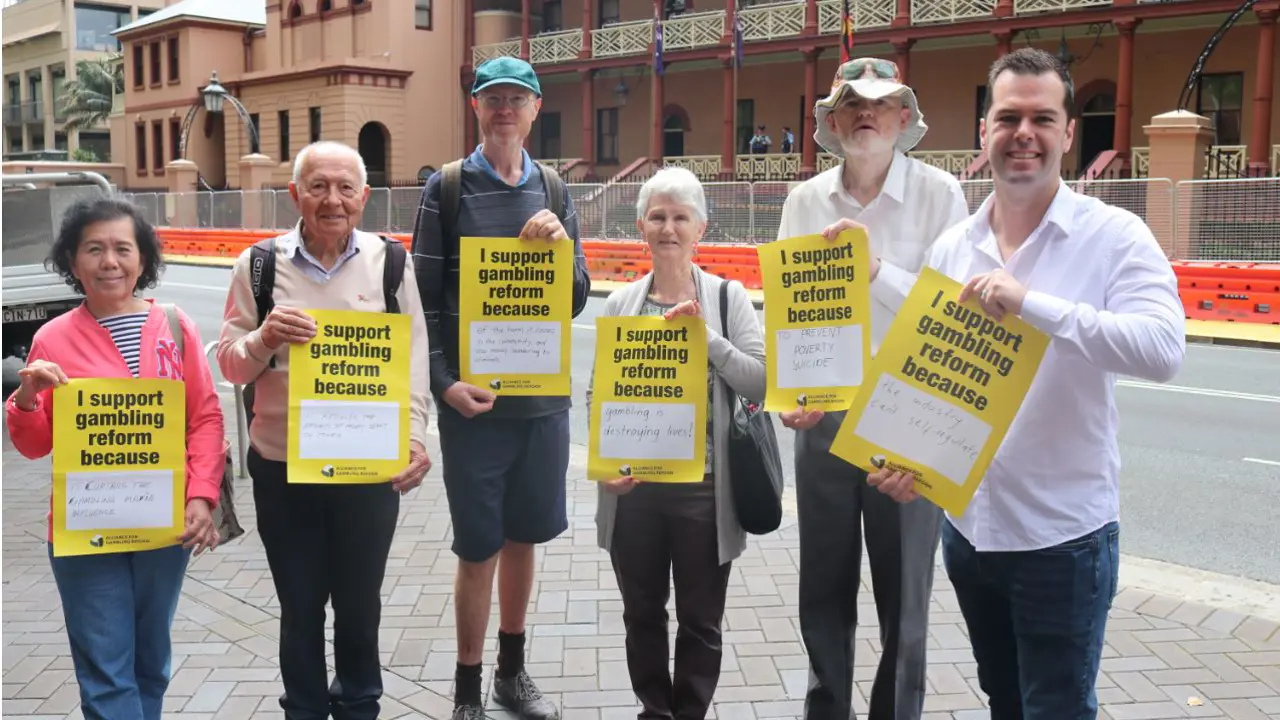 Gambling reform advocates gather in Sydney