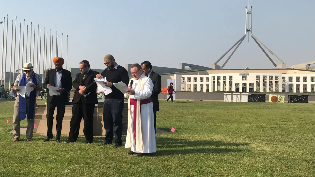 Faithful speak out at People’s Climate Assembly after bushfires