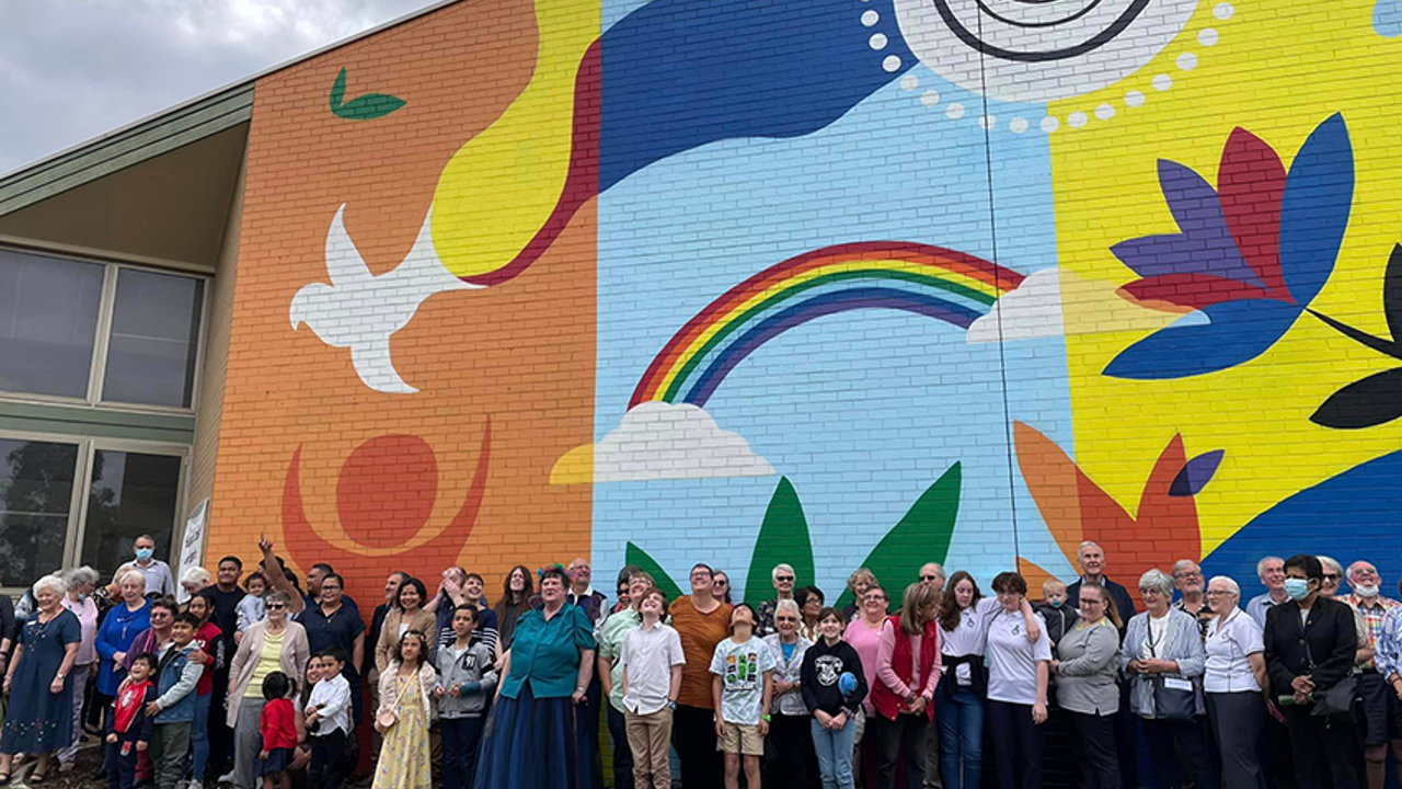 Tuggeranong celebrates inclusiveness with new mural