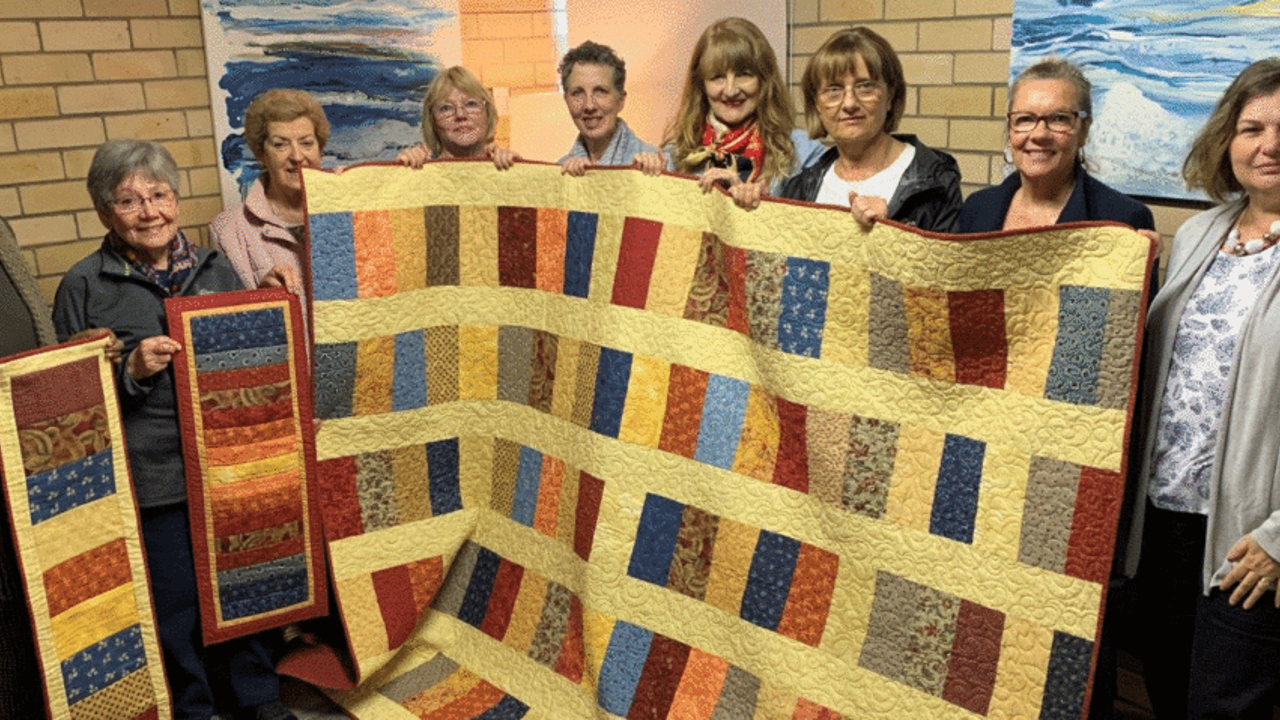 Christian Meditation Group knits for international community