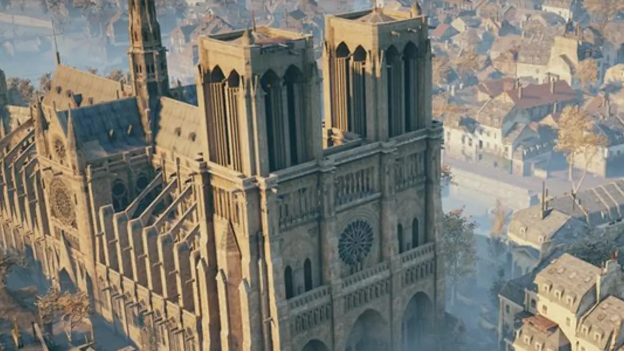 Ubisoft virtually save Notre Dame