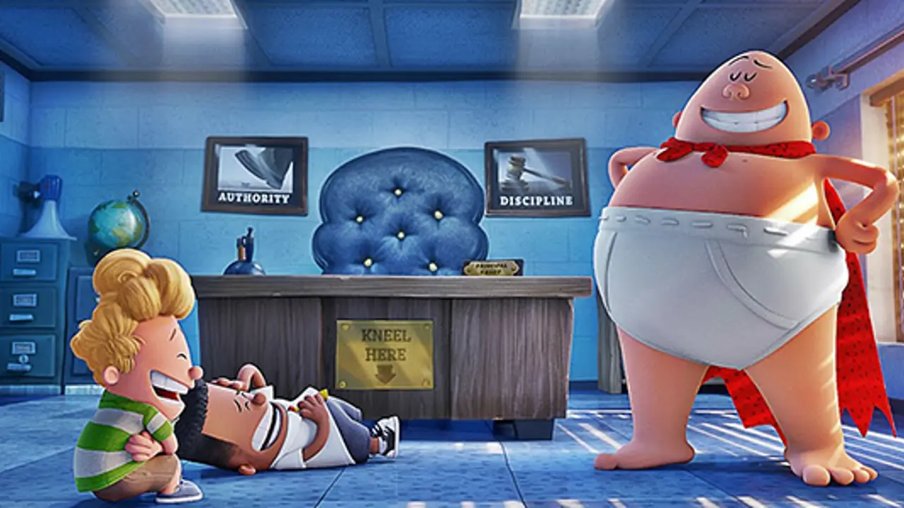 Friendship, gags and underpants