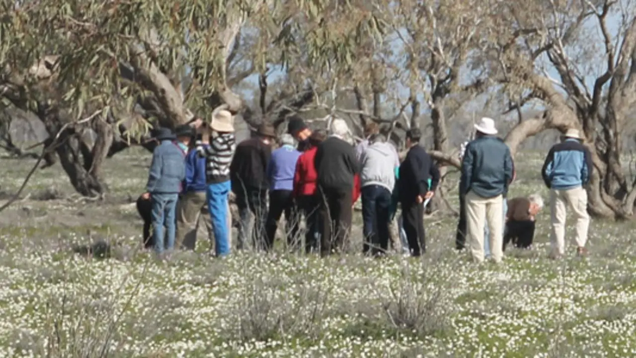 What is God doing with the Darling River?