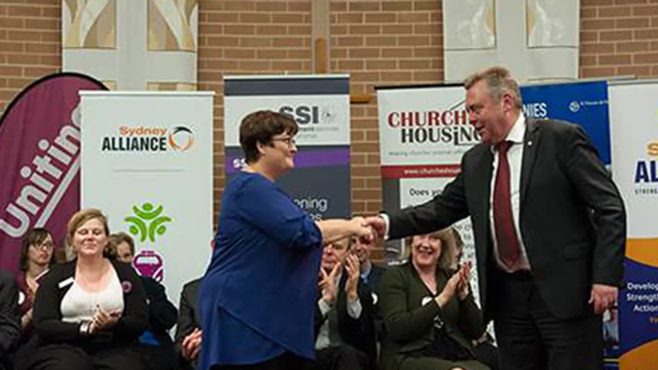 Sydney Alliance members rally around affordable housing